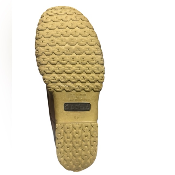 L.L.Bean Low-cut Duck Boots Shearling Lining Brown Women’s Size 8 - Picture 6 of 9